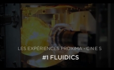Les expériences Proxima - CNES : #1 Fluidics